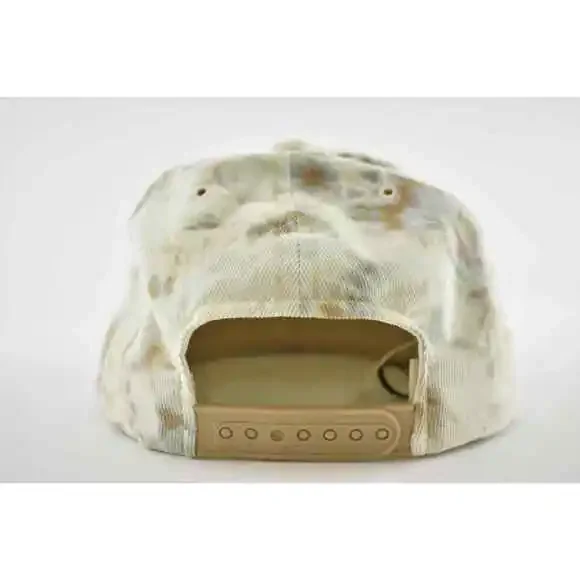 Celine Glacier Tie Dye Velvet Logo Baseball Cap Adjustable Snapback Hat Medium